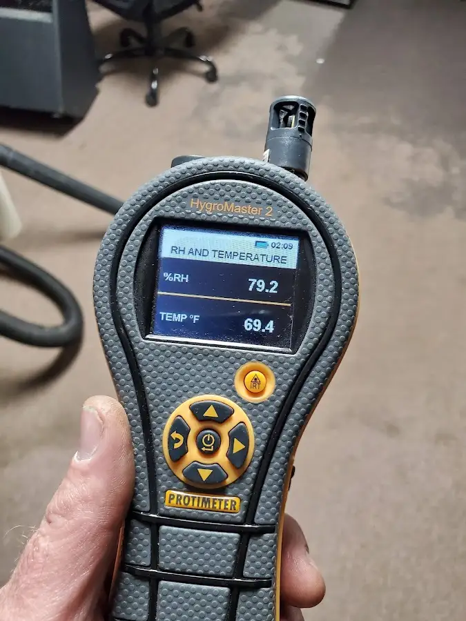 Moisture meter humidity assessment for Fire & Smoke Damage Restoration in Clarksburg